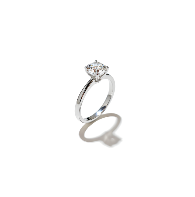Anello solitarioRecarlo Anniversary ct. 1,00colore F SI1