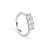 Anello Salvini Eterea oro bianco 18kt con diamanti - 20115617