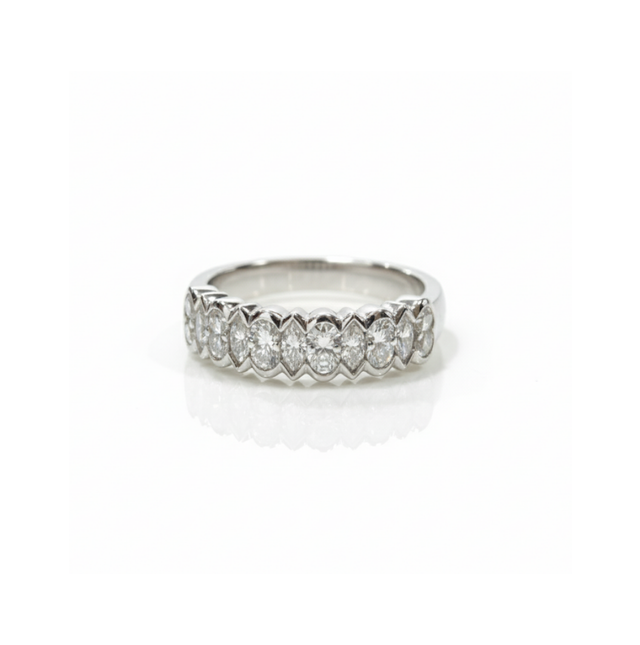 ANELLO DAMIANI DIAMANTI CT.0.46 COLORE H PURO IF