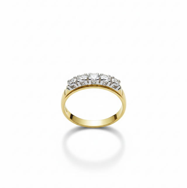 VERETTA DAMIANI DIAMANTI TAGLIO BRILLANTE CT.0.40 COLORE H PURO IF