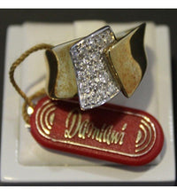 Anello Damiani oro con diamante 0,44 ct.