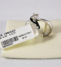 Anello Recarlo SOLITARIO 0,21 colore G ZS196/020
