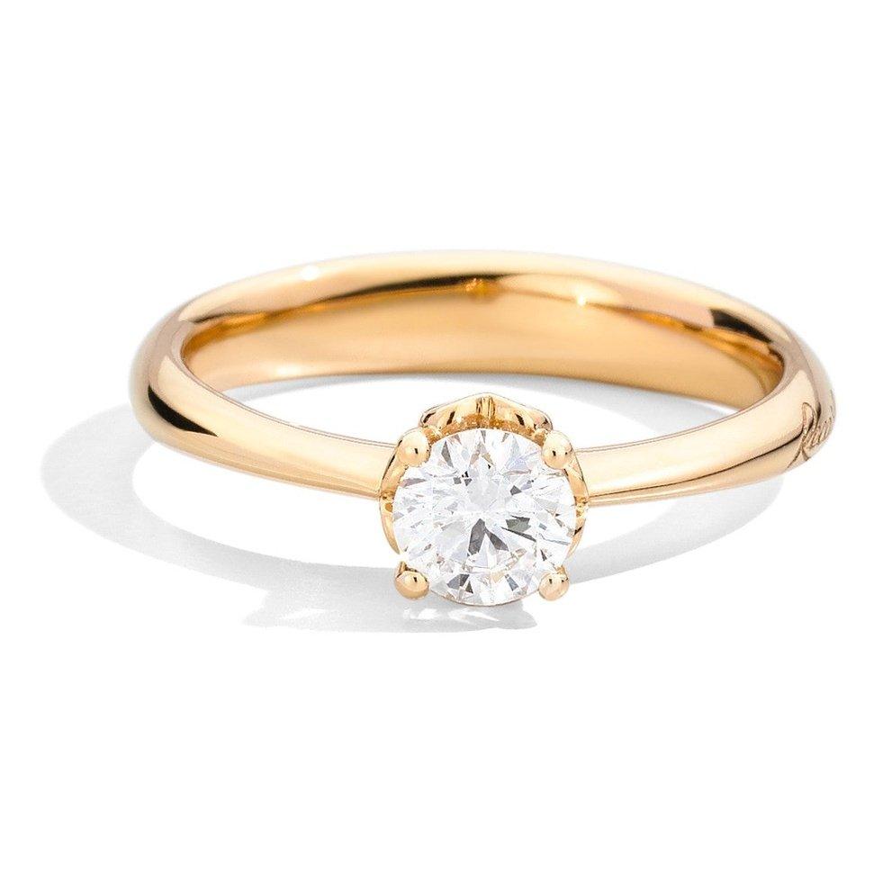 Anello solitario Recarlo Sunset Gold ref.R01SO001/G034