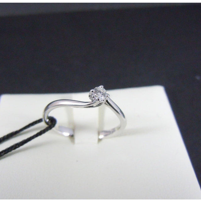 Anello solitario Recarlo collez. anniversary diamante ct.010FIF