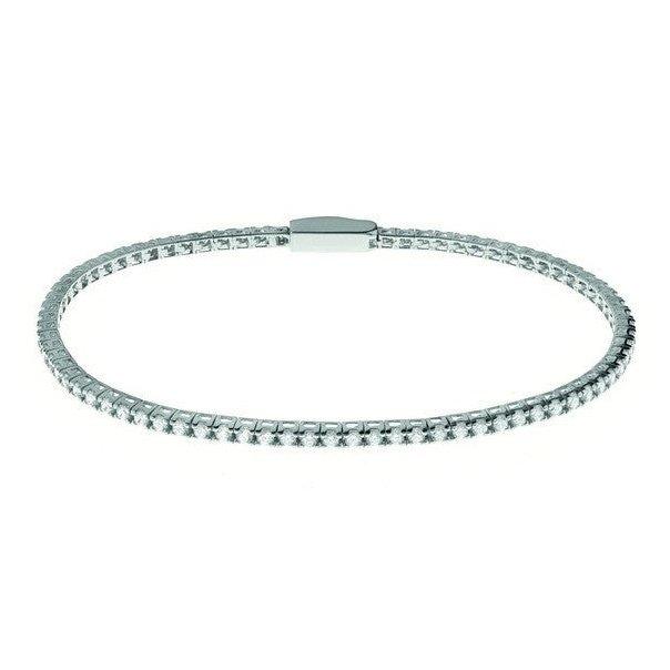 BRACCIALE TENNIS  ARGENTO  BLISS COLLEZ. MYWORDS REF.20075466-060-120