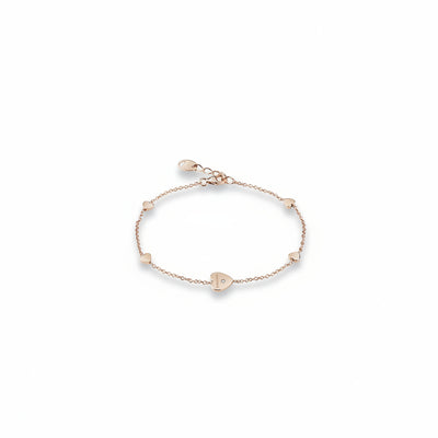 Bracciale I Segni cuori oro rosa 20087156