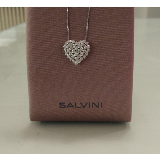 COLLANA SALVINI CUORE DIAMANTI REF.20088506