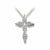 Collana Recarlo con croce di diamanti in oro bianco REF.ZN587/B