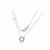 Collana Salvini collez.Be Happy con lettera ref.20089244