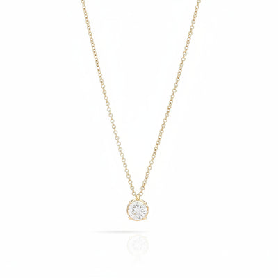 Collana solitario Recarlo Sunset Gold ref.P01PX001/G010