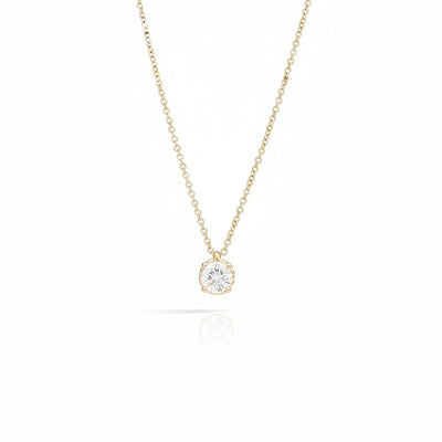 Collana solitario Recarlo Sunset Gold ref.P01PX001/G019