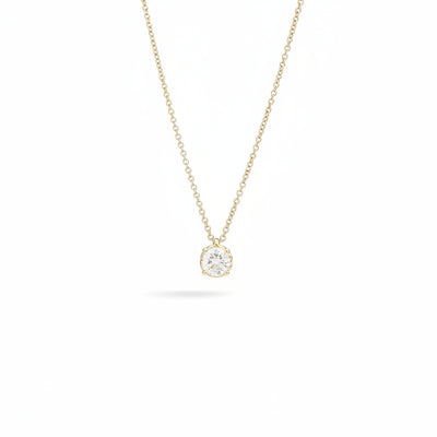 Collana solitario Recarlo Sunset Gold ref.P01PX001/G026