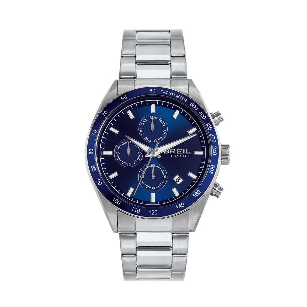 Orologio Breil Echo EW0814 cronografo quadrante blu