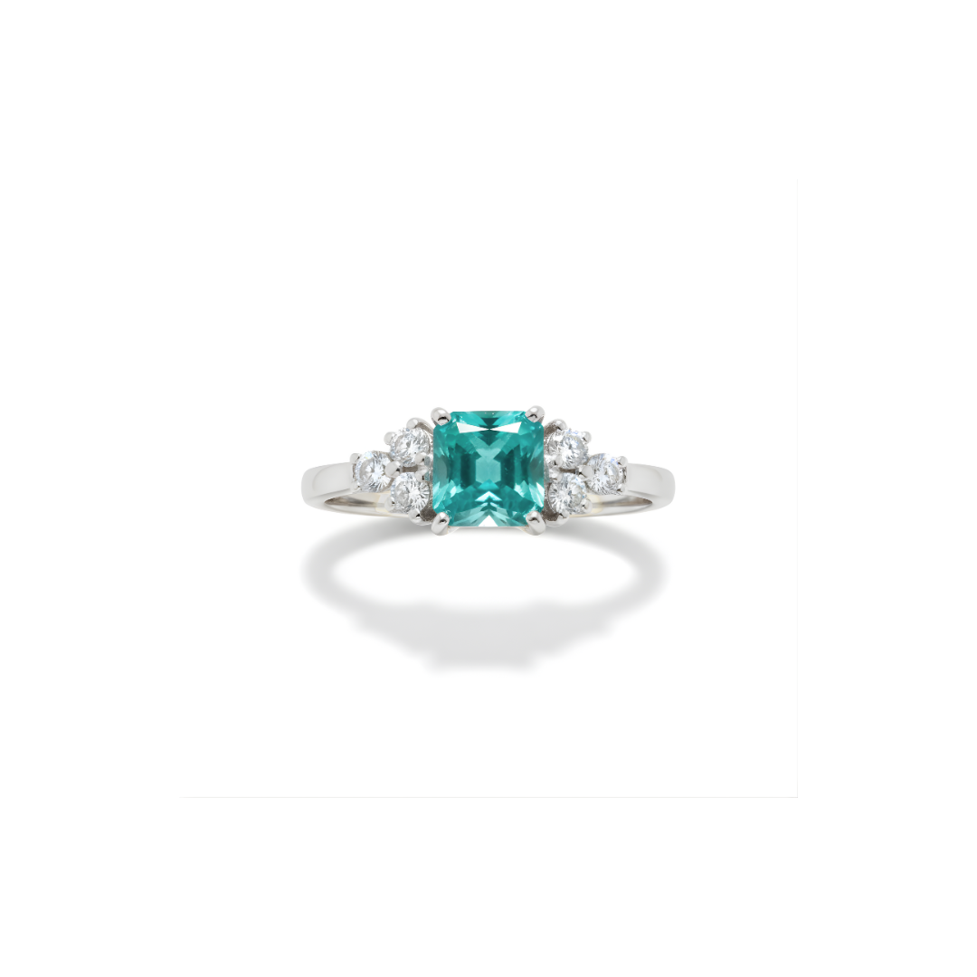 Anello Recarlo con Smeraldo e Diamanti