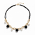 Collana Caravaggio Oro Giallo 18kt  Perle Naturali e Onice