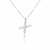 Girocollo Recarlo in oro bianco e diamanti ct0.09 e ct0.09 F VS