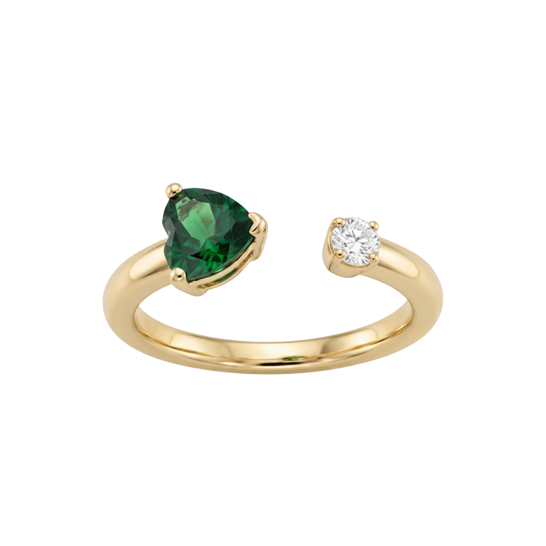 Anello Recarlo Coll. More Oro Giallo 18kt Diamanti