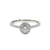 Anello Recarlo Solitario Collezione Halo