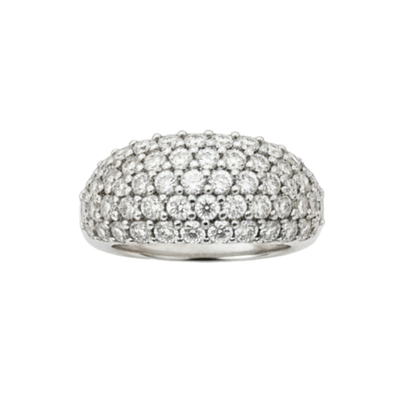 Anello Bliss Collezione Rugiada Pavé