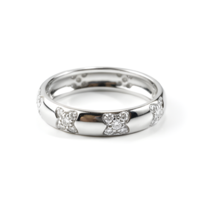 Anello Recarlo Fascia In Oro E Diamanti