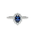 Anello Recarlo Anniversary Gems Zaffiro Blu