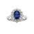 Anello Doppiogiro Recarlo Anniversary Gems Zaffiro Blu