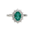 Anello Recarlo Anniversary Gems Smeraldo