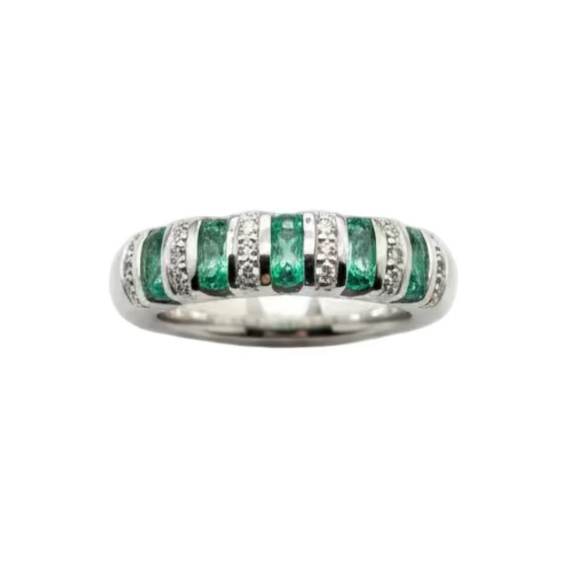 Anello Bliss Coll. Masterbliss grand cabaret Oro Bianco 18kt