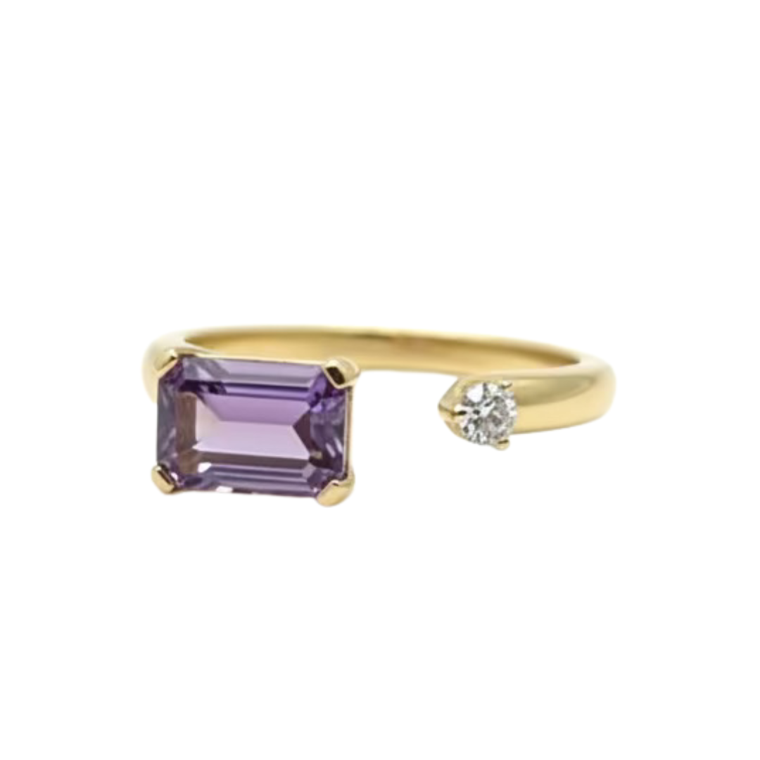 Anello Recarlo Coll. More Oro Giallo 18kt Diamanti