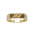 Anello Uomo Oro Giallo 18kt diamanti 0,05 H