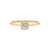 Anello Solitario Recarlo Sunset Gold