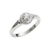 Anello Damiani Solitario Diamante Taglio Brillante Ct.0.47h
