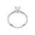 Anello Damiani Solitario Diamante Taglio Brillante Ct.0.23 H