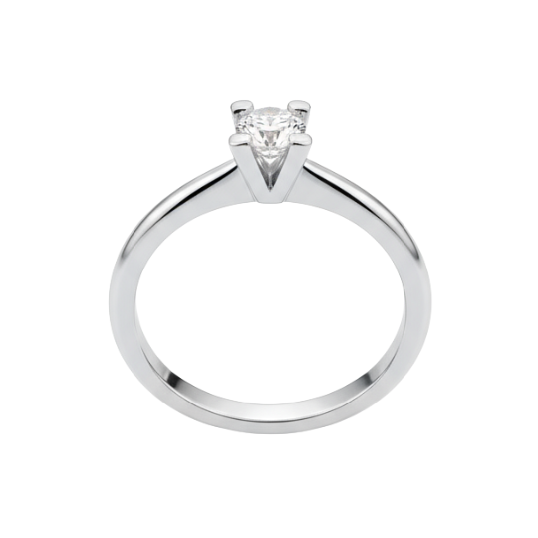 Anello Damiani Solitario Diamante Taglio Brillante Ct.0.23 H