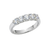 Anello Damiani Veretta Ct.040 Colore H Puro If Oro Gr.4.16