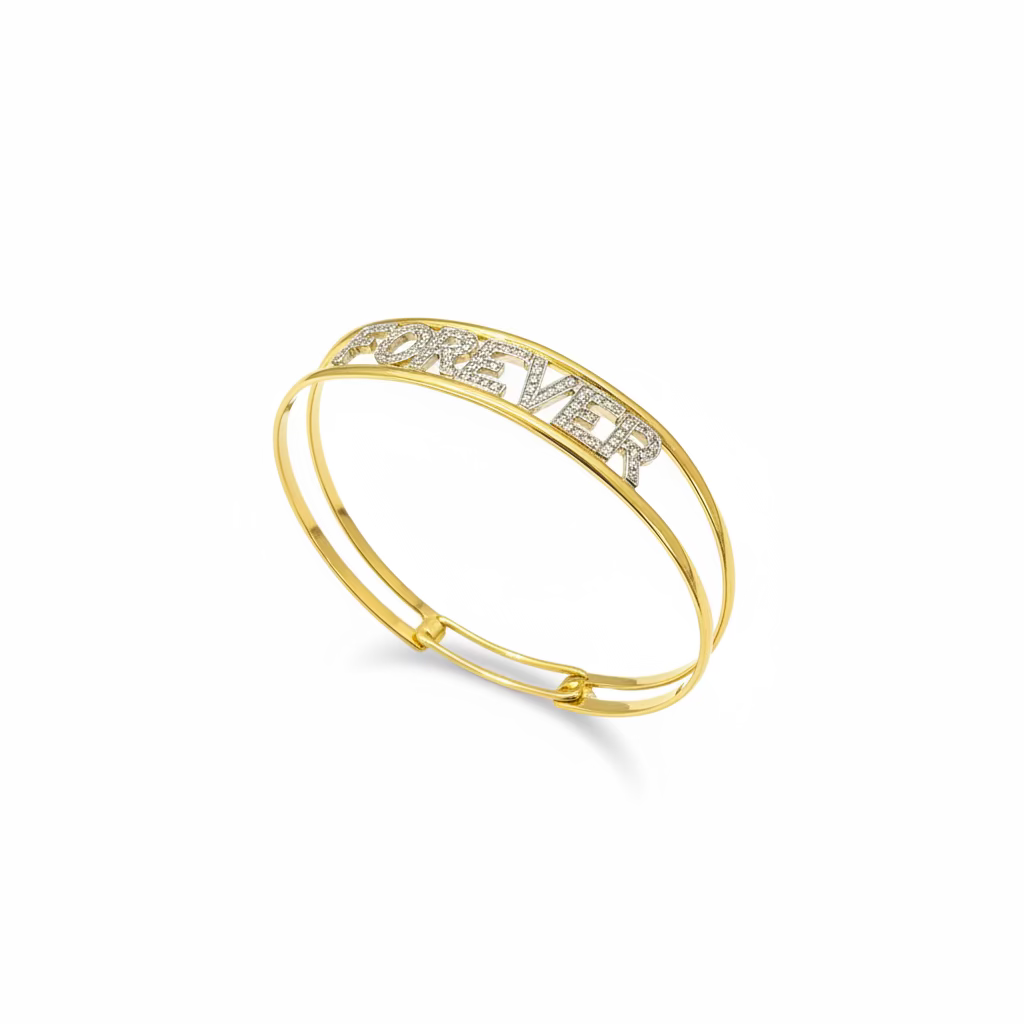 Bracciale Oro Giallo 12,7g con Diamanti 18Kt