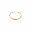 Bracciale Oro Giallo e Bianco 18Kt 8g