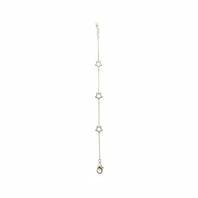 Bracciale Stella Oro Bianco 9Kt