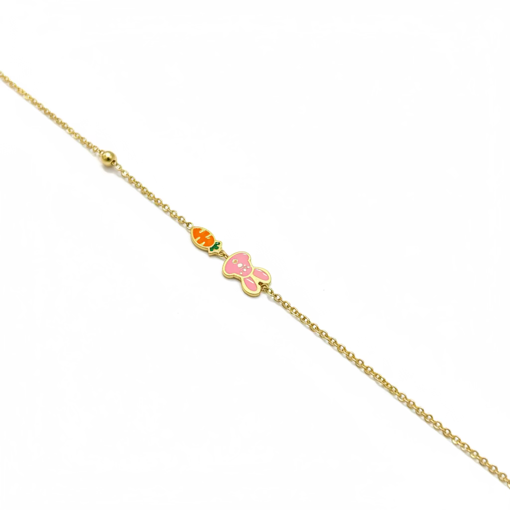 Bracciale Bambina Lebebè Oro Giallo 9kt