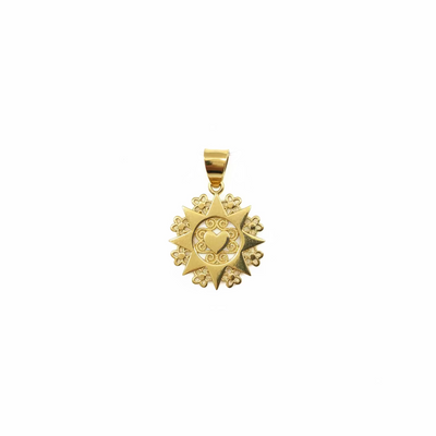 Ciondolo La Presentosa 9kt Oro Giallo