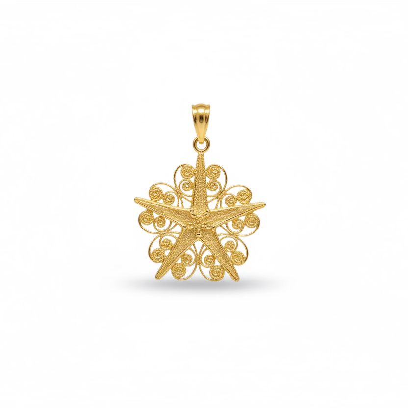 Ciondolo Oro 18kt Pescarina
