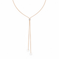 Collana Salvini con Diamante Sali Scendi (Regolabile fino a 60cm)