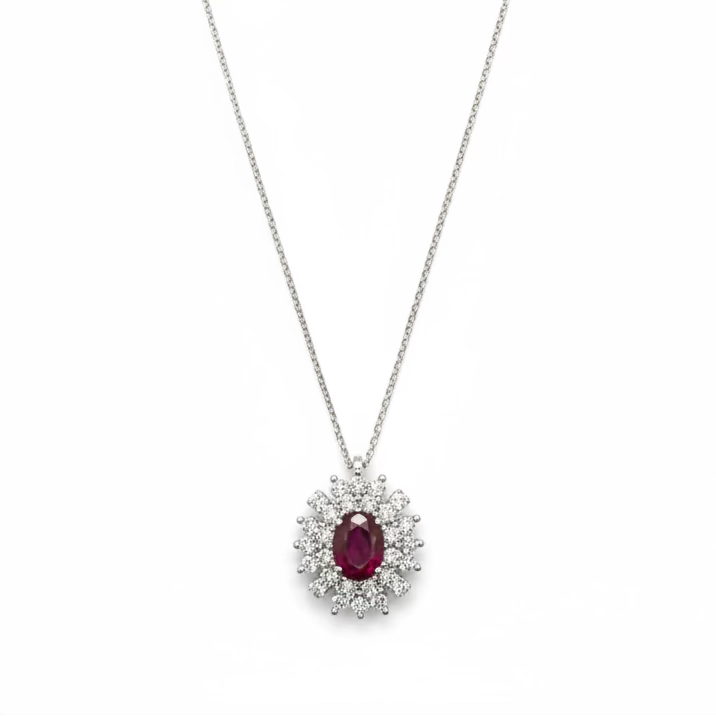Collana Bliss Coll. Masterbliss Incanto Oro Bianco 18kt