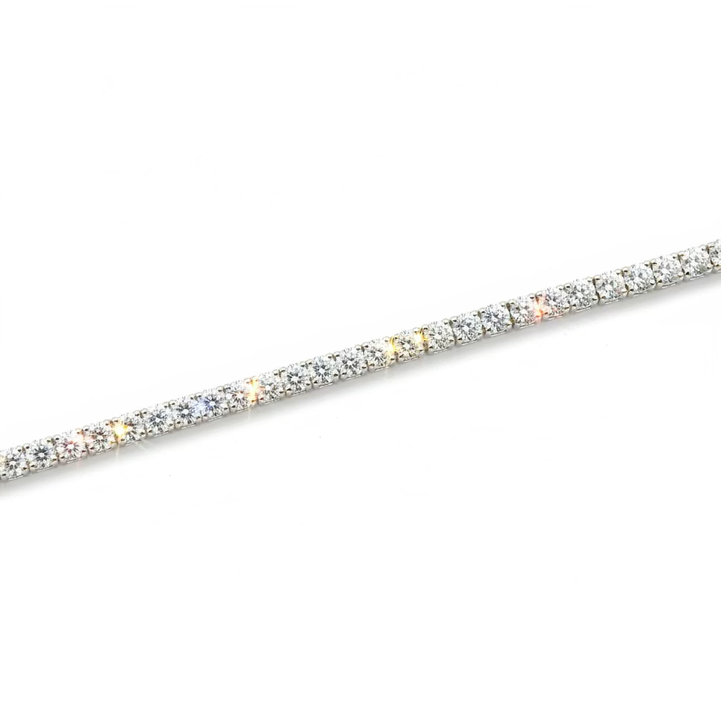 Bracciale Tennis Salvini Coll. Cromia Oro Bianco 18kt