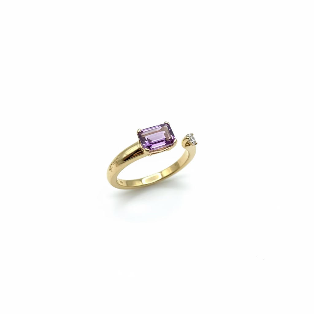 Anello Recarlo Coll. More Oro Giallo 18kt Diamanti