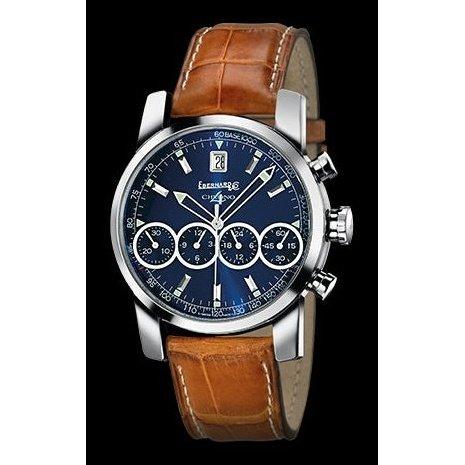 OROLOGIO EBERHARD CHRONO 4 BASIC ref. 31041 11 CINTURINO PELLE