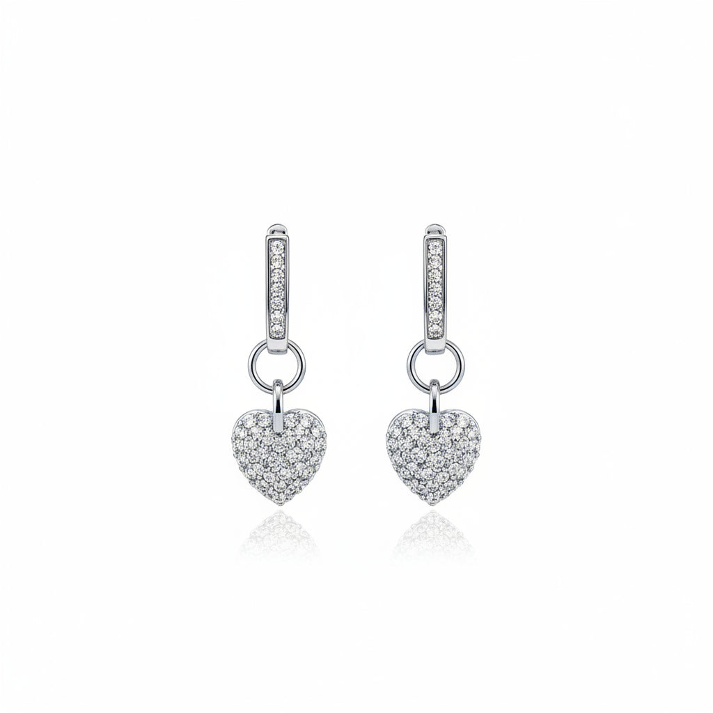 Orecchini Morellato cuore con cristalli