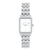 Orologio Breil Donna CARRÉ Solo Tempo TW2077 Acciaio Quadrante Bianco 20x24mm