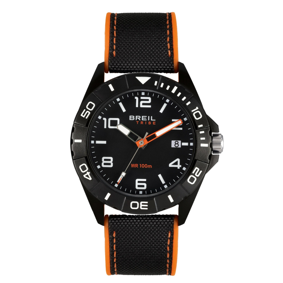 Orologio Breil Black Horizon Solo Tempo Nero