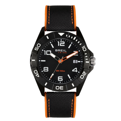 Orologio Breil Black Horizon Solo Tempo Nero